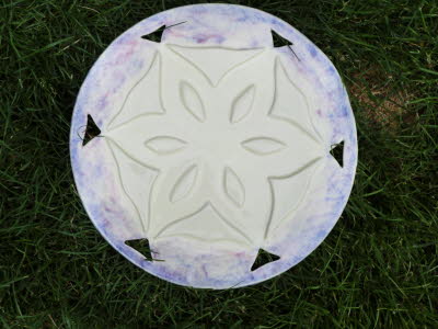 Snowflake Cake Plate